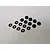 Solaris Factory Pro Aluminium 3x9x3mm Spacers 8Pcs - Black M-AC3130BK