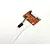 WPL 2-in-1 ESC Receiver circuit board with attached wiring harness and antenna on a plain white background.