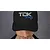 A person wearing a black dad hat featuring an embroidered TDK Racing logo on the front.