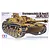 Tamiya 1/35 scale German Sturmgeschutz III Ausf. G Early Version model kit box art showing a tan self-propelled gun.