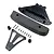 Losi Front Bumper Set including foam bumper, plastic mount brackets, bushes, and various screws on a white background.
