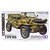 Tamiya 1/35 scale German Schwimmwagen Type 166 plastic model kit box art showing a camouflaged amphibious vehicle with a driver figure.