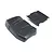 Losi gunmetal grey hood and roof panel set displayed on a plain white studio background.