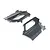 Losi left and right door panel set in gunmetal grey, displayed against a clean white background.