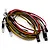 Killerbody LED light set featuring a coiled bundle of multi-coloured wires, clear LED bulbs, and connector plugs against a white background.
