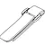 Black and white line drawing of a battery strap for an RC vehicle on a plain background.