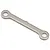 Close-up studio shot of a silver metal upper connecting rod for RC suspension and steering.