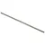 A silver-coloured metal center driveshaft shown diagonally on a plain white background.