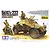 Tamiya 1/35 German Light Armoured 4x4 (Sd.Kfz.222) North African Campaign Scaled Plastic Model Kit 35286
