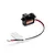 Spektrum H3058M sub-micro digital metal geared servo on a white background with connector cable and tag.