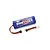 Kyosho 7.2V 2200mAh Speed House NiMH battery pack in blue shrink wrap with an adapter cable against a white background.