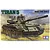Box art for Tamiya 1/35 scale Israeli Tiran 5 tank model kit, featuring an illustration of the tank with two crew members in a desert setting.