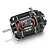 Studio shot of Hobbywing XeRun V10 G5 13.5T sensored brushless RC motor in black with copper windings and silver highlights.