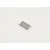 A set of eight silver-colored metal wheel axle pins neatly arranged in a row on a plain white background.