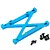 Yeah Racing Aluminium Rear H Brace - Blue SCX10-026RBU