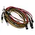 Killerbody LED Light System 12Pcs with multi-colored wiring and connectors on a white background.