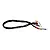 INOV8 EleX black braided RC charging cable with bullet connectors and balance plug against a white background.