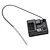 Sense Innovations S4RX 4-channel radio receiver with an attached long grey antenna wire and clear antenna tube.