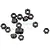 Rovan Black Steel 5mm Nyloc Nuts 15Pcs 68037