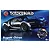 Airfix Quickbuild Bugatti Chiron plastic model kit packaging showing the assembled car and exploded view against a blue background.