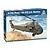 Italeri 1/48 H-34A Pirate / UH-34D U.S. Marines Helicopter plastic model kit box art showing a painted model in flight.