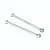 Two Method RC titanium CVD axle shafts laid diagonally against a clean white background.