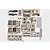 Heng Long Russian T-90 tank accessory pack including plastic parts on sprues, decal sheet, and cable ties on white background.
