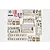 Heng Long 1/16 scale Challenger 2 tank accessory parts on plastic sprues, including decals and tow cables.