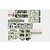 Heng Long China 99A RC tank accessory pack containing plastic parts, decal sheet, and metal antenna on white background.