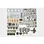 Heng Long 1/16 USA M4A3 Tank Accessory Pack including plastic parts sprues, decals, and a commander figure on a white background.