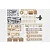 Top-down view of Heng Long 1/16 M1A2 Abrams tank accessory pack including plastic sprues, decals, wire cables, and a figure.
