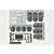 Heng Long 1/16 Soviet Union T-34/85 tank accessory pack including plastic sprues with cylindrical fuel tanks and a decal sheet.