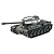 Taigen 1/16 scale Russian JS-2 RC tank in green with white tactical stripes and number 432 on the turret.