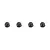 ARRMA 3mm Black Steel Nyloc Nuts 4Pcs AR715001