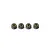 ARRMA 4mm Black Steel Nyloc Nuts 4Pcs AR715005