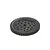 ARRMA 57T spur gear for RC cars, featuring a black plastic design with a central hub and multiple weight-reduction holes.