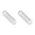 Two identical silver-coloured metal coil springs for an RC vehicle shock absorber, shown against a plain white background.