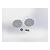 ARRMA slipper clutch plate set including two metal discs, a small spacer, and a coil spring against a white background.