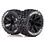 Louise 2.8" ST-Pioneer Tyres on Black Spoke Rims - Glued Truck Wheels w/ Foam 2Pcs L-T3227BH