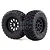 Rovan 4.7/5.5" 5IVE-T All Terrain Tyres on Black Rims - Beadlocked Wheels 2Pcs 87001