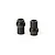 Two black metal pivot balls for ARRMA RC vehicles, shown against a plain white background.