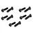 ARRMA 3x10mm Fine Thread Button Head Screws 10Pcs AR725310
