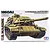 Tamiya 1/35 scale U.S. Marine M60A1 tank model kit box art featuring a detailed illustration of the tank with reactive armor.