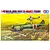 Box art for a Tamiya 1/48 scale Nakajima Ki-84-Ia Hayate model kit, featuring an illustration of the fighter plane in flight over a yellow, cloudy sky.