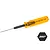 MIP .050 inch hex driver with a translucent amber handle and a black metal shaft, shown against a white background.