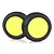HSP 2.3" Mongoose Rear Knobby Tyres on Yellow Dish Rims - Wheels 2Pcs 60248A