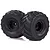 HSP 2.2" Crusher Off Road Tyres on Black Rims - Wheels 2Pcs 11215A