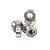 HSP 4x8x3mm Metal Shielded Ball Bearings 8Pcs 68033