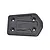 A black RPM rear skid plate for RC vehicles, featuring four countersunk screw holes and a molded RPM logo on a textured plastic surface.