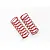 Traxxas Red GTR (Double Pink 1.4 Rate) Shock Springs 2Pcs 5433A